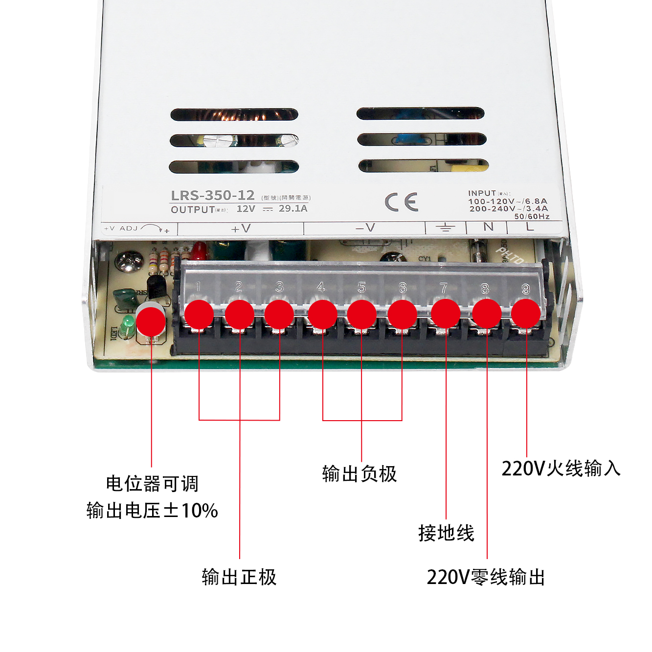 LRS-350-24 Switching power supply Manufacturer - Image 5