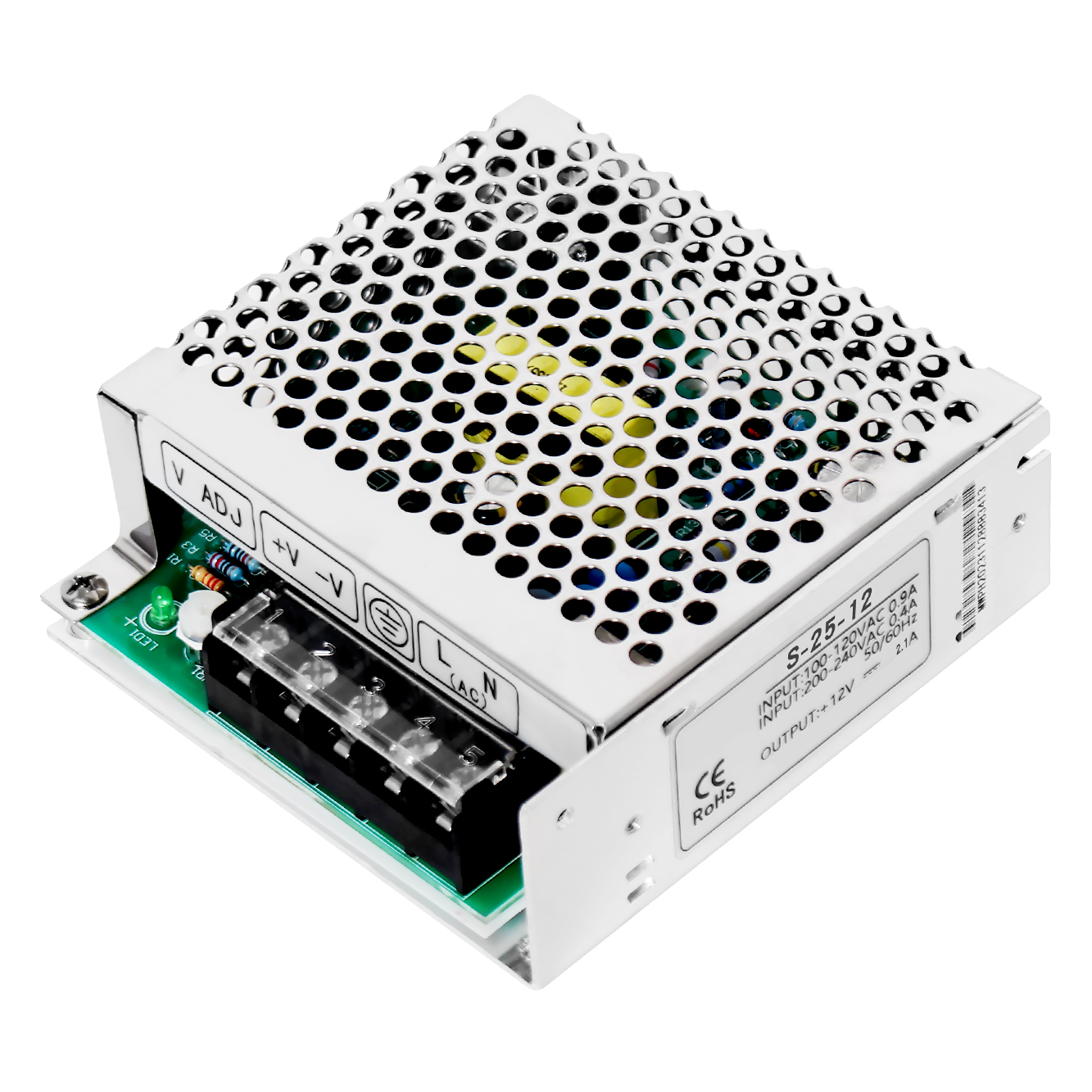 S-25W ACDC switching power supply for LED lights 1A-2A - Image 2