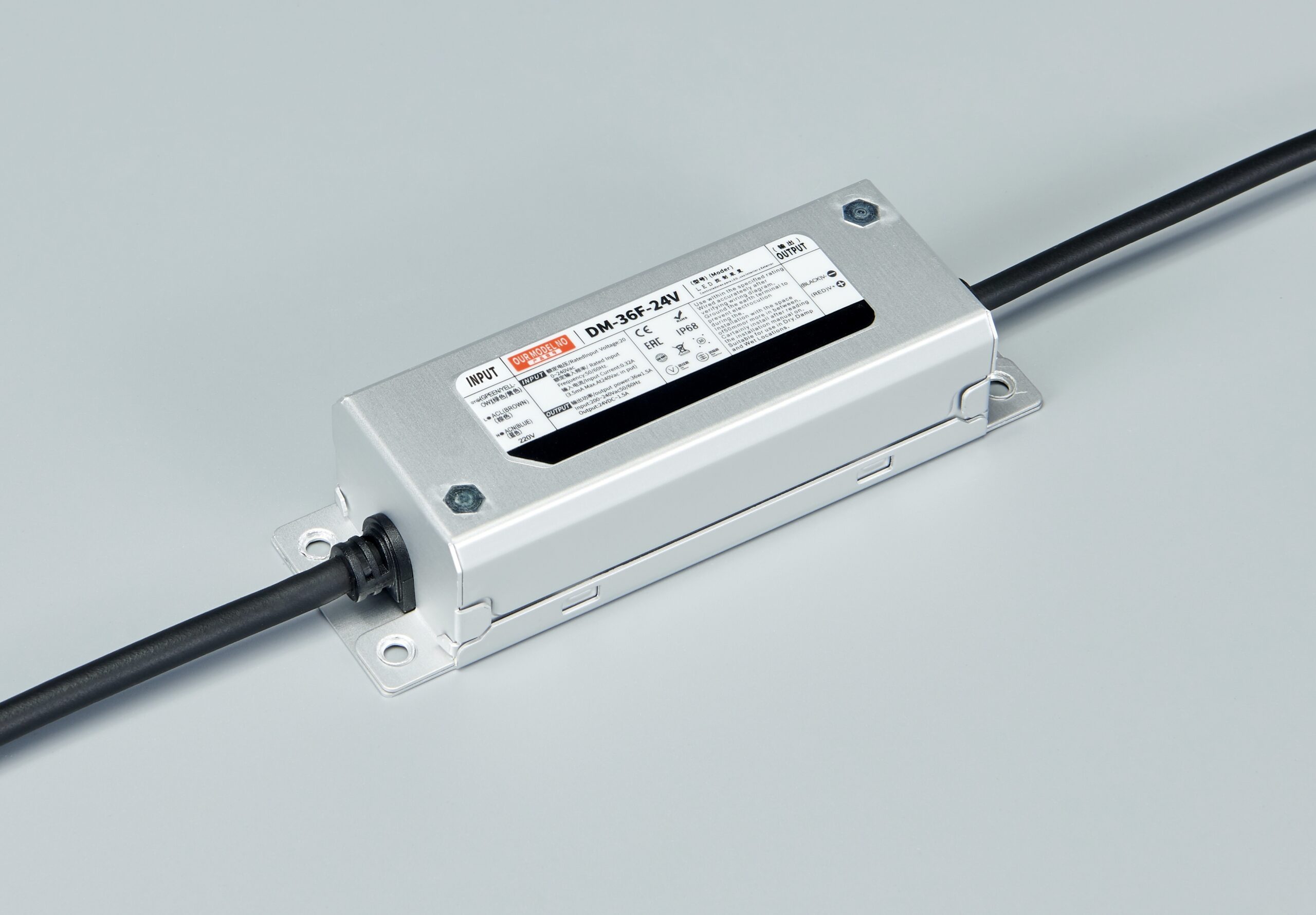 Waterproof IP67 LPV-36W outdoor power supply