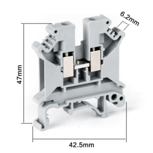 UK5N DIN Rail Terminal Block UK5 Screw Terminal 0.2-4mm