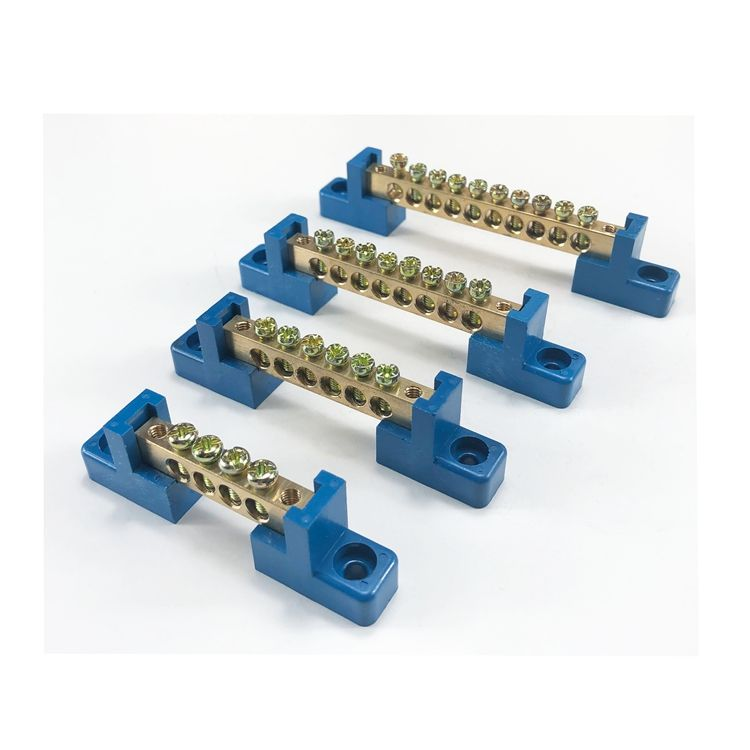 TS Series Zero Ground Terminal Block 4/6/8/10/12/16 Zero Wire Electronic Components