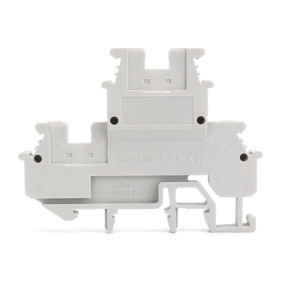 MBKKB 2.5 500V/24A Double Layer Screw Type Terminal Block 0.2-2.5mm² DIN Rail Connector