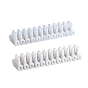 BELEKS T06-B12(A) 750V 32A 1-12 cuttable terminal block connector with 4mm² screw for electrical wiring.