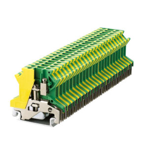 DIN rail screw grounding electrical terminal connector USLKG 2.5N