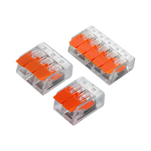 Quick-connection PCT412, PCT413, PCT414, PCT415 compact interlocking electrical wiring connection terminal blocks