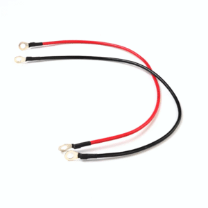 Red and black 50cm10mm OT10-8 to OT10-8 O-ring terminal connector for RV battery power cable extension cord
