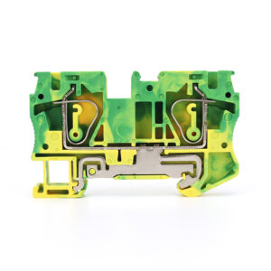 ST 6 grounding electrical terminal block spring cage connector 6mm²