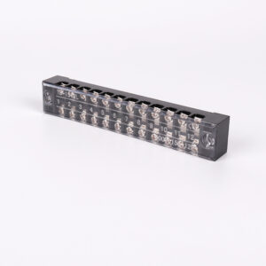 TB-2512 Electrical Terminal Block Connector — 12-Position, 600V, 25A — Screw-Type Current Terminal Block