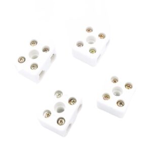 High-Quality VSEC 2/4/6/8/10/12-Way Steatite/Alumina Electrical Ceramic Terminal Blocks
