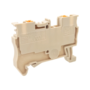 DP2.5N Single-Level Feed-Through Push-In DIN Rail Terminal Block
