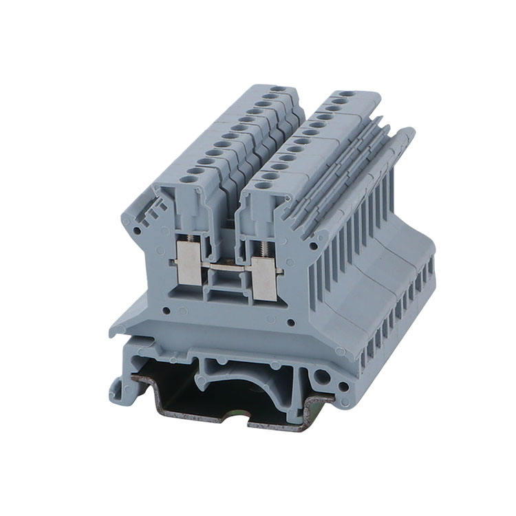 UK3N Terminal Block – Phoenix-style Push-in DIN Rail Terminal Block - Image 4