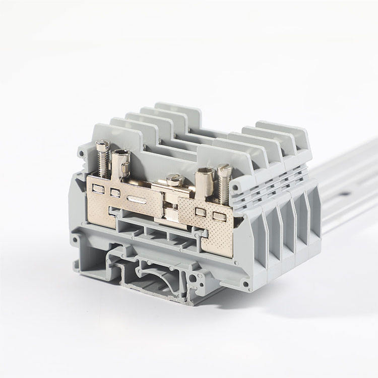 UK3N Terminal Block – Phoenix-style Push-in DIN Rail Terminal Block - Image 5