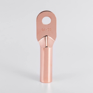 35kV manufacturer supplies export-type copper terminals, DT copper noses, and export-type copper wire connectors for power supply accessories